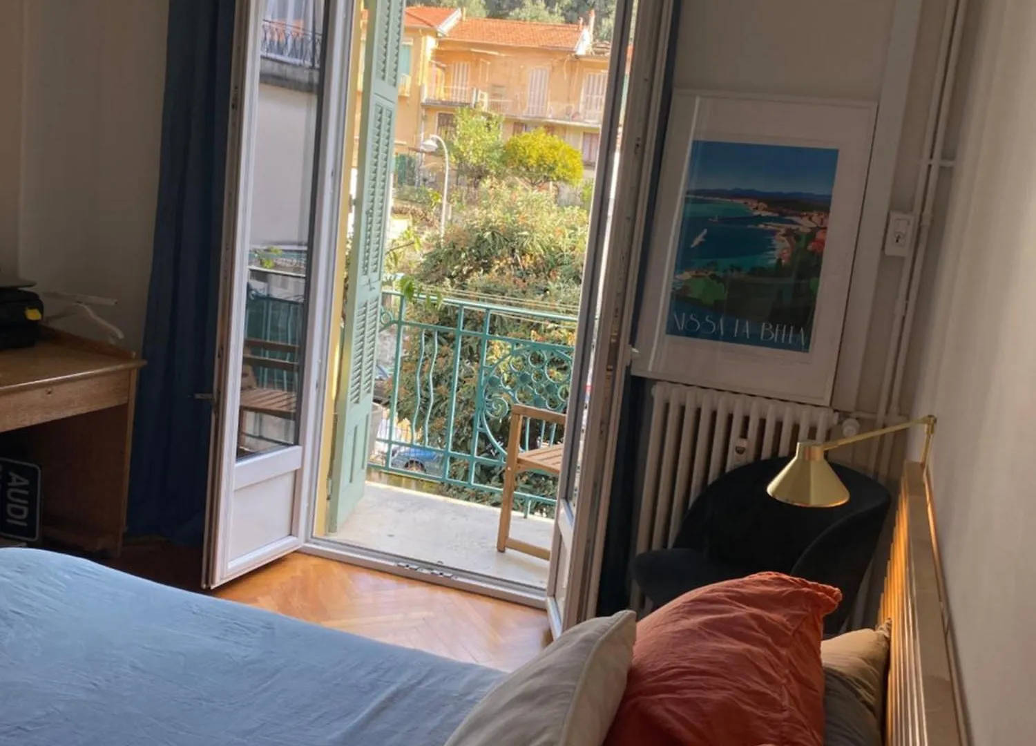ניס Villa Arson Grand Appartement Art Deco דירה