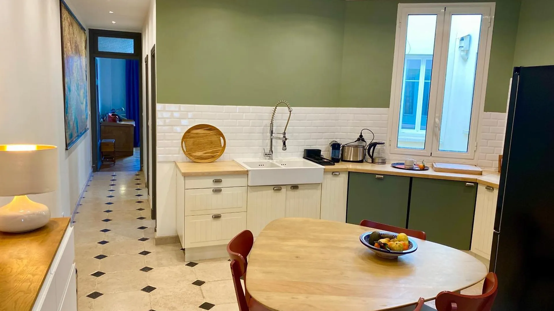 ניס Villa Arson Grand Appartement Art Deco דירה